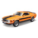 MAISTO - 1970 Ford Mustang Mach 1, oranžová, 1:18