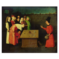 Obrazová reprodukce The Conjuror (oil on panel), Hieronymus Bosch, 40 × 33.5 cm