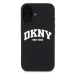 DKNY Liquid Silicone Arch Logo MagSafe Zadní Kryt pro iPhone 16 Black