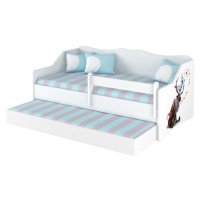 BabyBoo Dětská postel LULU 160 x 80 cm - Frozen