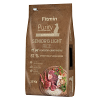 Fitmin dog Purity Rice Senior & Light Venison & Lamb - 12 kg