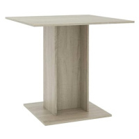 Jídelní stůl dub sonoma 80 × 80 × 75 cm dřevotříska