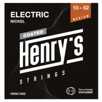 Henry’s HENC1052 Coated Electric Nickel - 010“ - 052”
