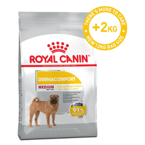 ROYAL CANIN DERMACOMFORT MEDIUM granule pro středně velké psy s citlivou kůží 12 kg