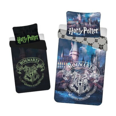 Jerry Fabrics Bavlněné povlečení Harry Potter HP054 svíticí