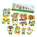 DJECO Puzzle Big and small on the farm - 16 pcs