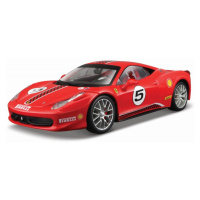 Bburago Ferrari Racing 458 Challenge červená 1:24