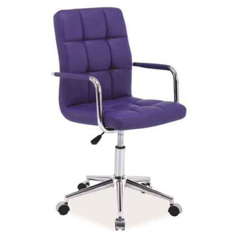Casarredo Kancelářská židle Q-022 fialová