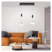 Q-Smart-Home Paul Neuhaus Q-ETIENNE LED závěsné světlo 2x černá