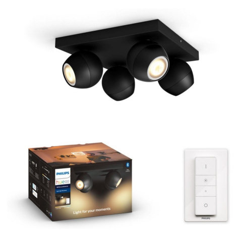 Philips 50474/30/P6 - LED Stmívatelné bodové svítidlo Hue BUCKRAM 4xGU10/5W/230V 50474/30/P6