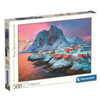 Clementoni 35144 - Puzzle 500 Vesnice Hamnøy
