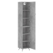 vidaXL Skříň highboard betonově šedá 34,5x34x180 cm kompozitní dřevo