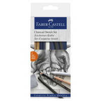 Umělecká sada Faber-Castell GOLDFABER Charcoal sketch - 7 ks