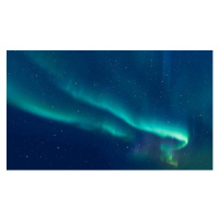 Fotografie Northern lights  in the sky, murat4art, (40 x 22.5 cm)