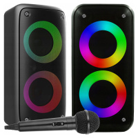 Velký Bezdrátový Reproduktor Bluetooth Partybox Usb Sloupec XL Bass