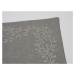 Dekorační povlak na polštář CHAPLET FLORAL 40x40 cm, šedý
