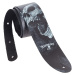 Perri's Leathers 11024 ALCHEMY Guitar Strap Berserker Skull