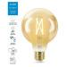 LED Žárovka WiZ Tunable White Filament Amber 8718699786793 E27 G95 6,7-50W 640lm 2000-5000K, stm