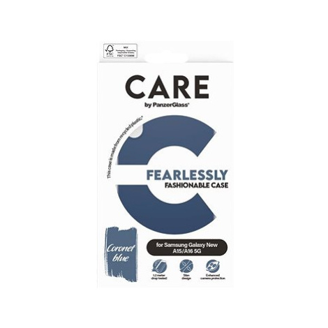 PanzerGlass CARE kryt Samsung Galaxy A16/A16 5G Fearlessly modrý