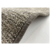 Vopi koberce Kusový koberec Alassio hnědý čtverec - 150x150 cm