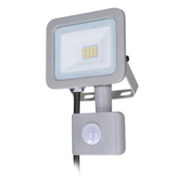 SOLIGHT WM-10WS-M -LED reflektor se sezorem 10W, 750lm, 4000K, IP44