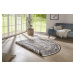 NORTHRUGS - Hanse Home koberce Kusový koberec Twin Supreme 104165 Siruma Black/Cream kruh – na v