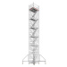 Layher Univerzální pojízdné lešení, s žebříky, plošina 1,80 x 1,50 m, výška lešení 13,43 m, od 2