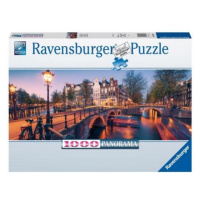 Ravensburger Puzzle 1000 dílků Amsterdam Panorama