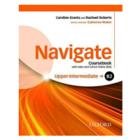 Navigate Upper Intermediate B2 Coursebook, DVD-ROM a Online Skills OUP ELT