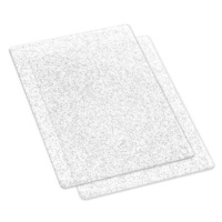 Náhradní řezací desky Standard pro Big shot - pár - průhledné stříbrné glitter