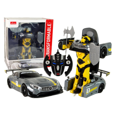 Auto Robot Transformers 2v1 na dálkové ovládání RC Mercedes Rastar 1:14