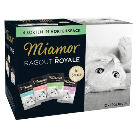 Miamor Ragout Royale - míchané balení - 12 x 100 g omáčka (4 druhy)