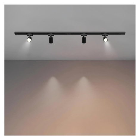 Brilagi - Bodové svítidlo v lištovém systému HUSKY 4xGU10/10W/230V černá BG2549