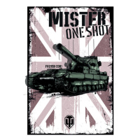 Ilustrace World of Tanks - Mister One Shot, WOT, 26.7 × 40 cm