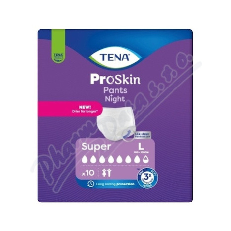 TENA Proskin Pants Nigh.Sup.L ink.kalh.10ks 793676