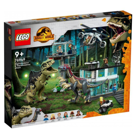 LEGO® Jurassic World 76949 Útok giganotosaura a therizinosaura