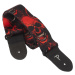 Perri's Leathers 7669 Polyester Red Skulls