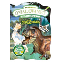 JIRI MODELS Tvarované omalovánky/Dinosauři