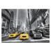 FTN S 2474 AG Design vliesová fototapeta 4-dílná Yellow cab, velikost 360 x 270 cm