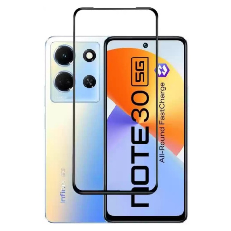 Screen Glass Infinix NOTE 30 5D Full Glue zaoblené černé 1036236