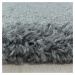 Ayyildiz koberce Kusový koberec Fluffy Shaggy 3500 light grey kruh - 120x120 (průměr) kruh cm