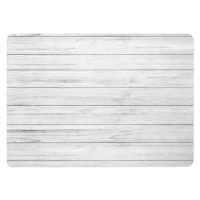 Bílo-šedá koupelnová předložka z křemeliny 50x70 cm Agave – douceur d'intérieur