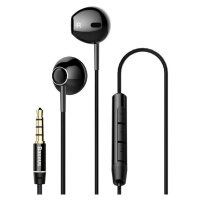 Sluchátka Baseus Encok H06 earphones - black (6953156273900)