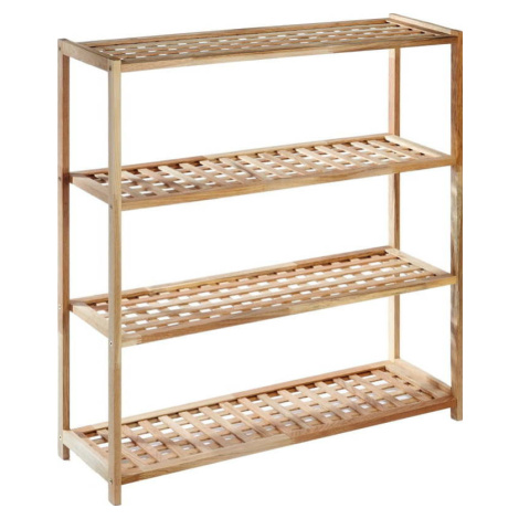 Botník z ořechového dřeva Premier Housewares Shoe Rack, 79 x 80 cm