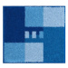 LineaDue Merkur Koupelnová předložka, modrá