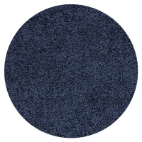 Ayyildiz koberce Kusový koberec Life Shaggy 1500 navy kruh Rozměry koberců: 80x80 (průměr) kruh