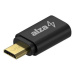 AlzaPower USB-C (F) na Micro USB-B 2.0 (M)