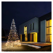 twinkly Třpytivý světelný strom pro venkovní použití, RGBW, výška 300 cm