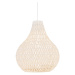Skandinávská závěsná lampa bílá 45 cm - Lina Drop