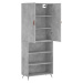 vidaXL Skříň highboard betonově šedá 69,5x34x180 cm kompozitní dřevo